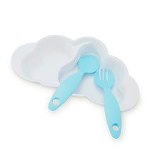 Emilie et Theo The Nuage Set - Set of 1 Bowl and 1 Pair of Cutlery