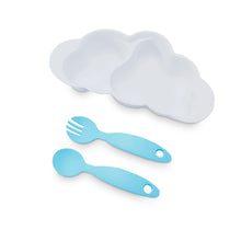 Emilie et Theo The Nuage Set - Set of 1 Bowl and 1 Pair of Cutlery
