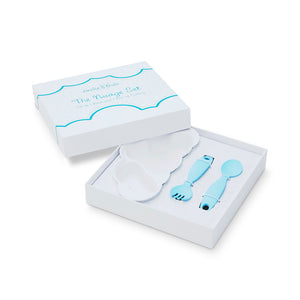 Emilie et Theo The Nuage Set - Set of 1 Bowl and 1 Pair of Cutlery